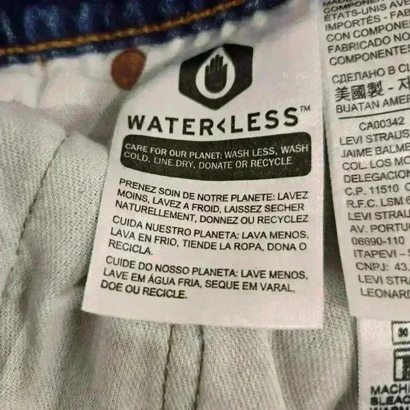 Levi's Women's 501 S Button-fly 25x37 Skinny Jeans Made in the USA - Picture 15 of 16